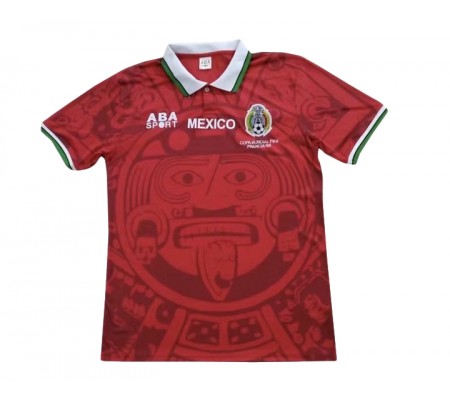 Mexico 1998 World Cup Special Red Soccer Jersey